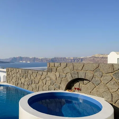 Splendid Santorini Vista 3 Bedrooms Private Pool Bath Breathtaking Sea Views Akrotiri Akrotiri (Santorini)