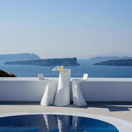 Splendid Santorini Vista 3 Bedrooms Private Pool Bath Breathtaking Sea Views Akrotiri