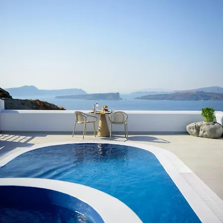 Splendid Santorini Vista 3 Bedrooms Private Pool Bath Breathtaking Sea Views Akrotiri Villa