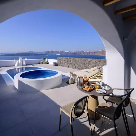 Splendid Santorini Vista 3 Bedrooms Private Pool&spa Bath&breathtaking Sea Views Akrotiri Villa