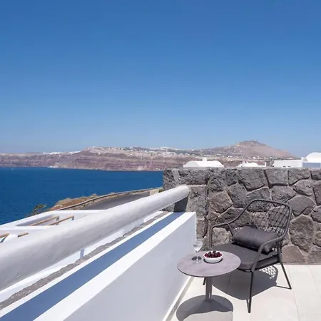 Splendid Santorini Vista 3 Bedrooms Private Pool & Bath Akrotírion